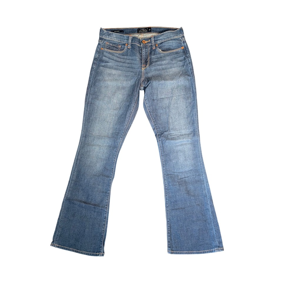 Lucky Brand Sofia Boot Jeans Medium Wash Blue Bootcut Denim Size 8/29 32 x 31